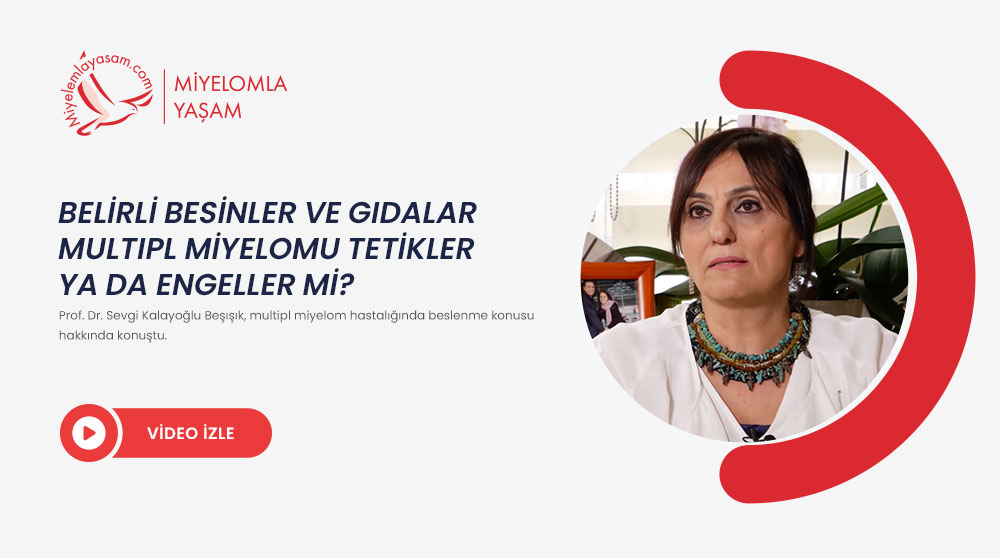 Belirli besinler ve gıdalar multipl miyelomu tetikler ya da engeller mi?