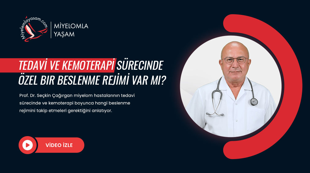 Tedavi ve kemoterapi sürecinde özel bir beslenme rejimi var mı?
